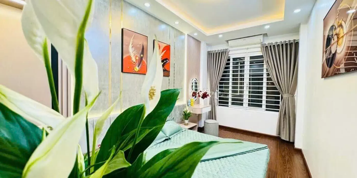 SIÊU PHẨM NHÀ ĐẸP TRƯƠNG  ĐỊNH  35 M2 HỘ KHẨU HAI BÀ TRƯNG - NHÀ MỚI,  NỘI THẤT  ĐẸP 5 TẦNG HIỆN
