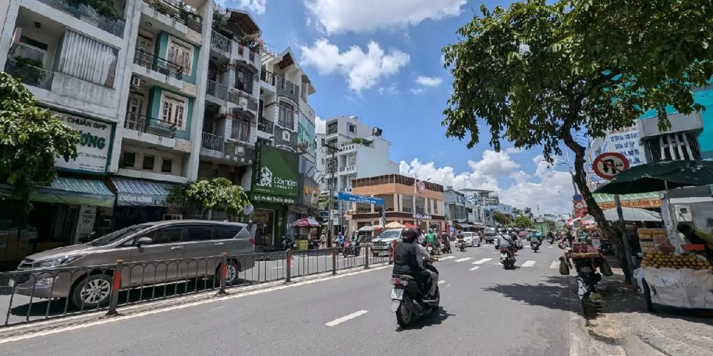 Mặt tiền kinh doanh Dương Bá Trạc 3.5x9 4 tầng 14 tỷ 9