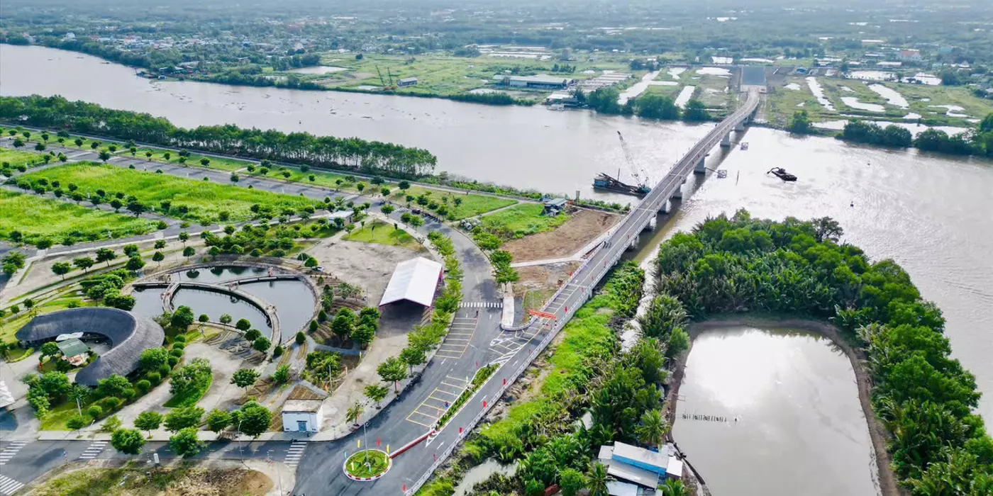 Đất nền ven sông thoáng mát Quốc Lộ 50 Hai Thành Sổ đỏ riêng từng nền chỉ 2,1 tỷ / nền
