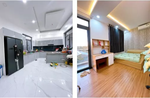 Nhà ngang khủng 9x10.5, diện tích sàn 199m2, mặt tiền đường 6m, Huỳnh Tấn Phát, Nhà Bè, sổ riêng,