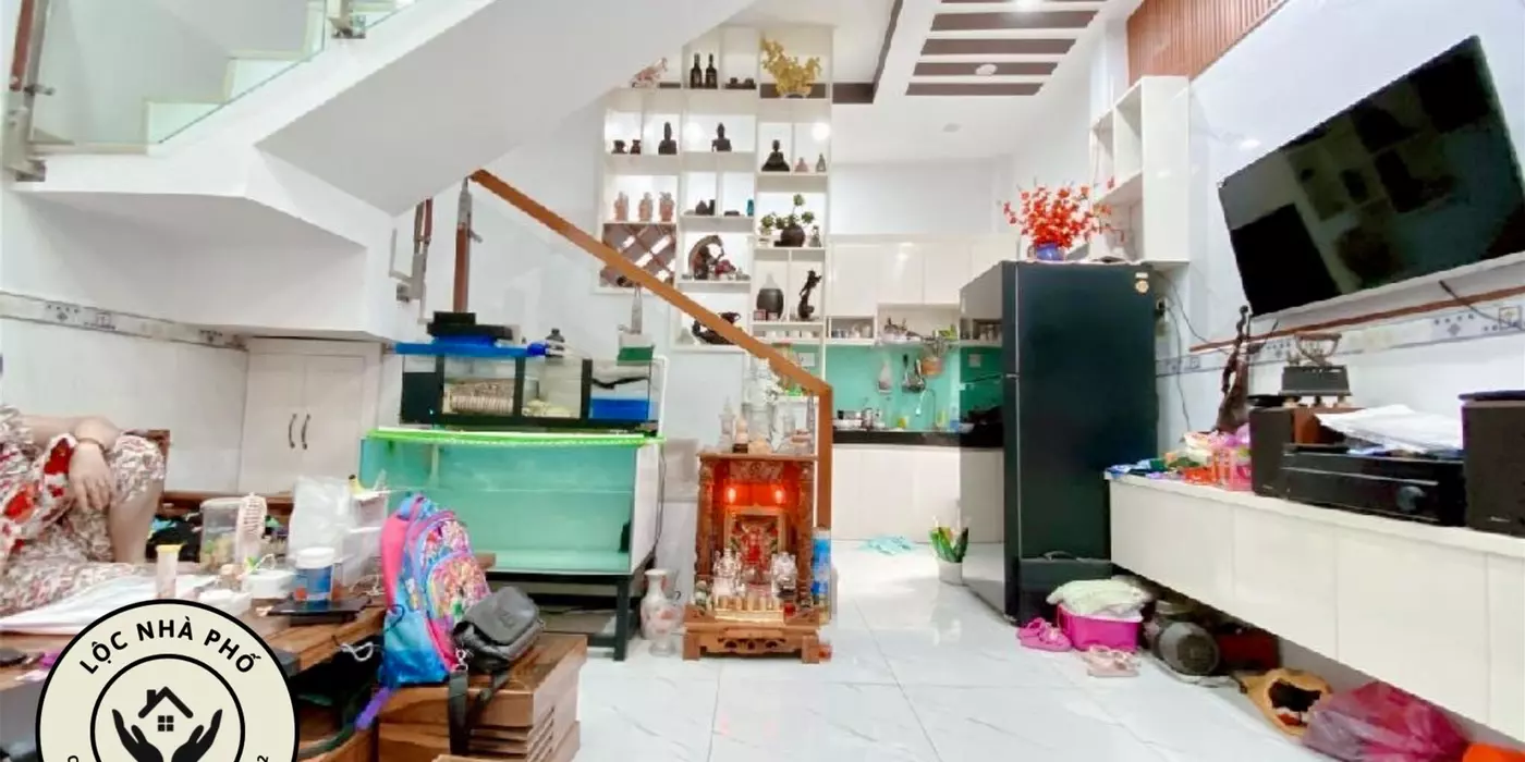 NGANG 4.5M, NGAY NGÃ NĂM QUANG TRUNG, P10 GÒ VẤP, GIÁ 2.x TỶ