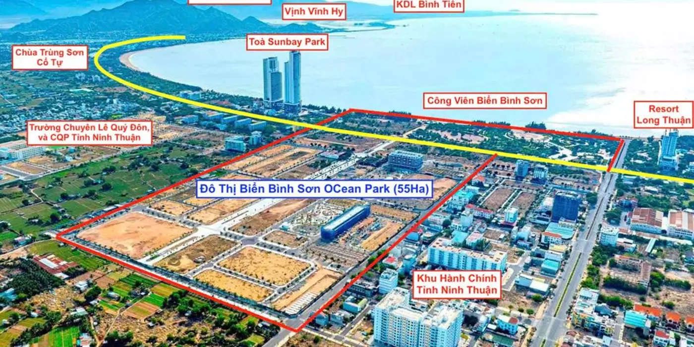 CHỈ TỪ 6 TỶ SỞ HỮU CĂN NHÀ PHỐ ĐẦU TIÊN TẠI KDT BIỂN BÌNH SƠN NINH CHỮ - SỔ HỒNG SỞ HỮU LÂU DÀI