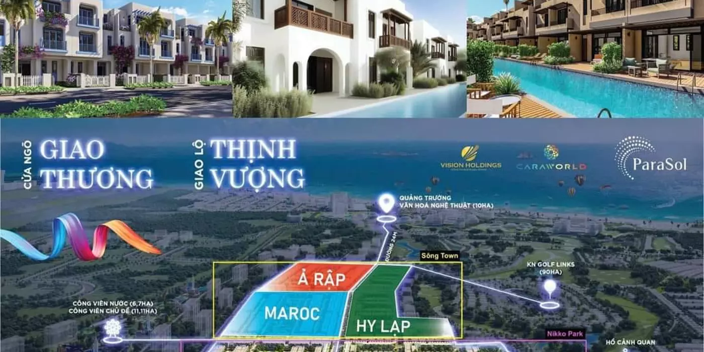 CaraWolrd Nhà phố biển Vịnh Cam Ranh sở hữu lâu dài sinh lời cao