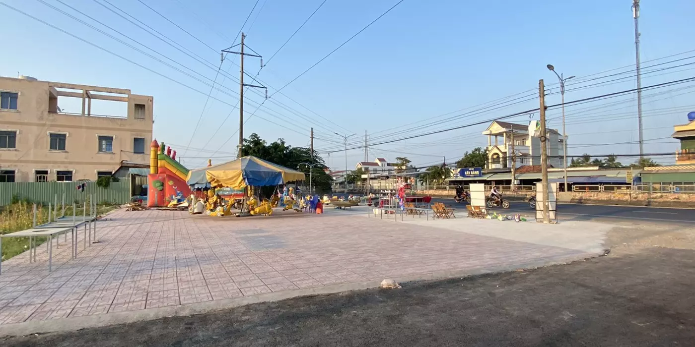 Đất thổ cư mặt tiền QL1A cách chợ Tân Hiệp 700m