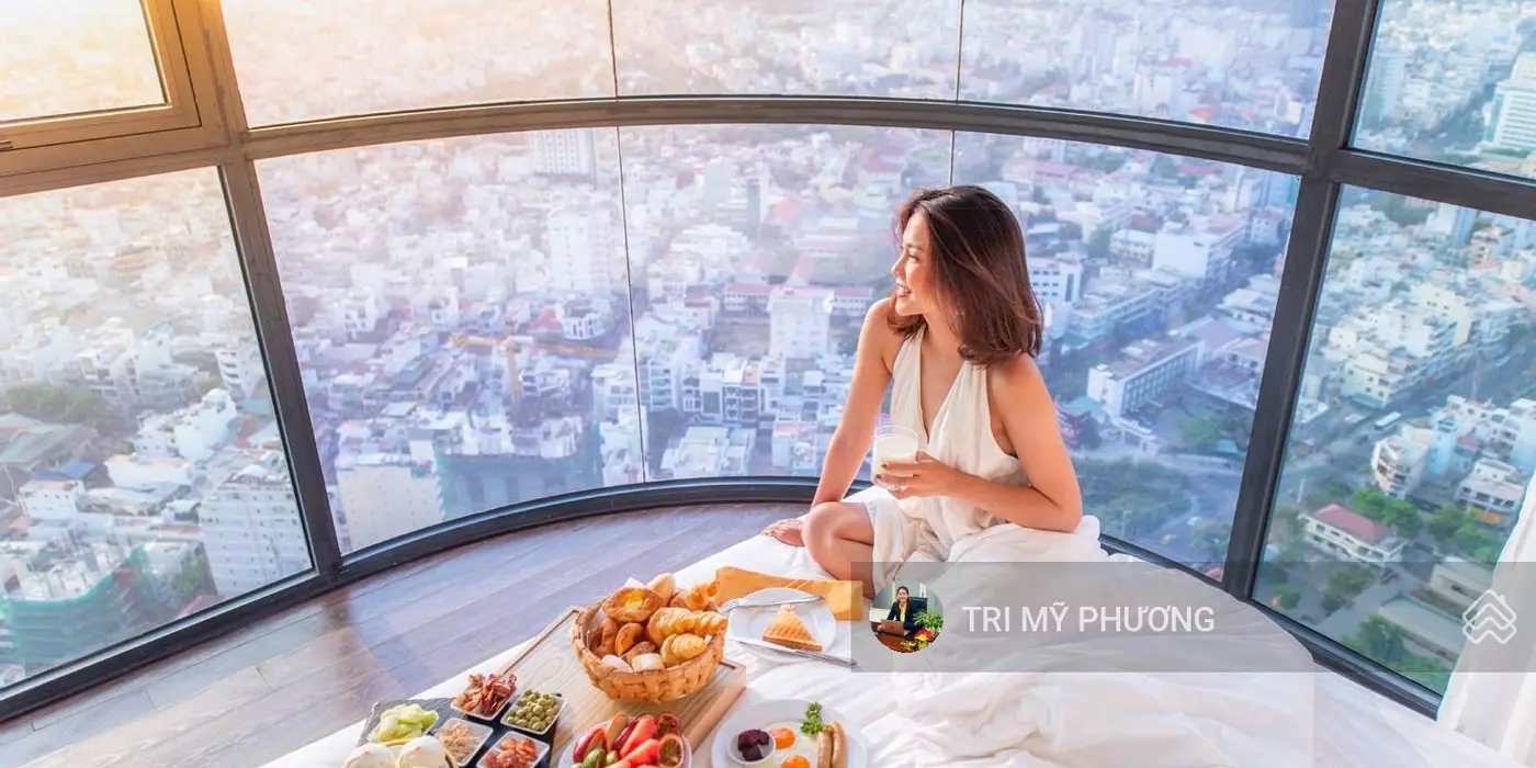 Hàng hot! Vinhome Central Park - đã có sổ hồng riêng, bán nhanh căn hộ 1PN, full thiết kế bên