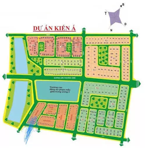 Lô đất khu dân cư kiến Á DT 152m vị trí đẹp giá tốt