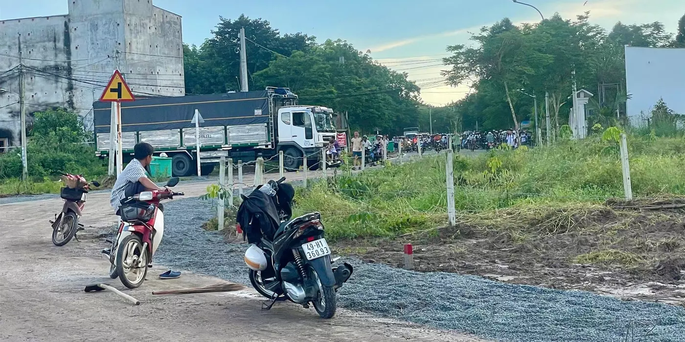 Chủ bán nhanh mấy lô đất nền nằm ngay trường học cấp 2 cấp 3 Nguyễn Bỉnh Khiêm, Chơn Thành, Bình