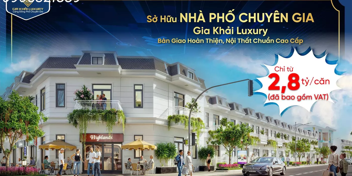 Sở hữu ngay tổ ấm hiện đại tại Gia Khải Luxury - Bến Cát