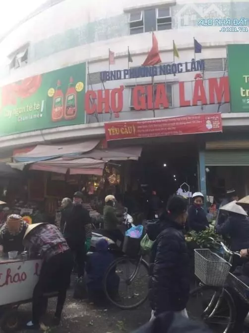 BÁN NHÀ MẶT TRUNG TÂM CHỢ NGỌC LÂM DT63, MT 4,8, 3T VỊ TRÍ KD VIP DÒNG TIỀN CỰC TỐT