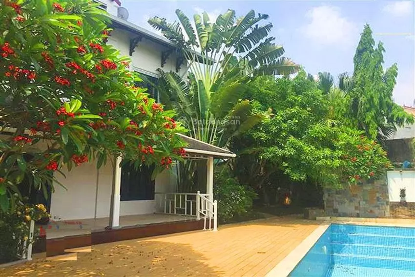 Villa góc 2 mặt tiền trục Trần Ngọc Diện, P. Thảo Điền