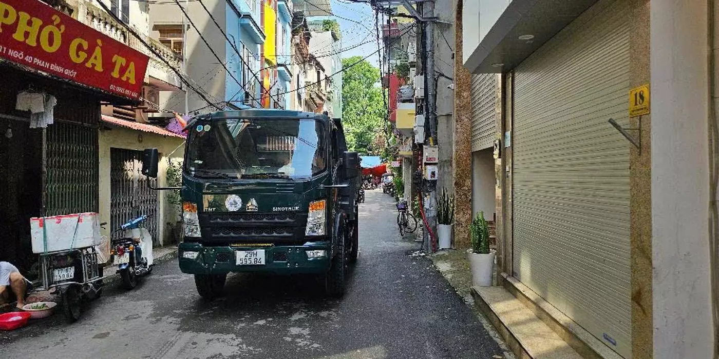NHÀ PHAN ĐÌNH GIÓT- Ô TÔ TẢI TRÁNH- CHO THUÊ- KINH DOANH VĂN PHÒNG 74M2-4T-MT 4,2M CHỈ 12,9 TỶ