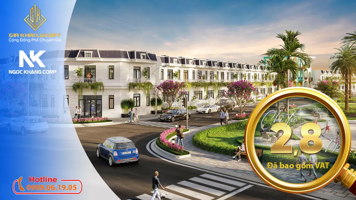 Gia Khải Luxury - Nhà phố đẳng cấp chuẩn chuyên gia, kiến tạo cuộc sống thượng lưu tại trái tim