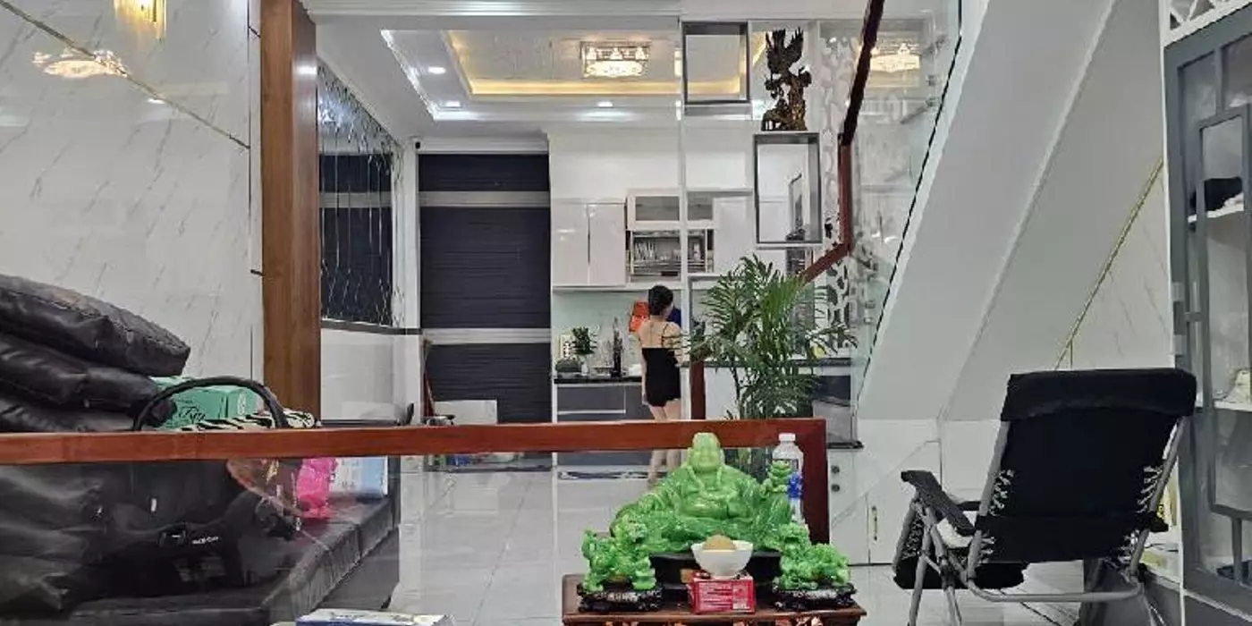 Nhà mới 4 tầng 1886 Huỳnh Tấn Phát Thị Trấn Nhà Bè, 55m2 ngang 4m chỉ 4.6 tỷ