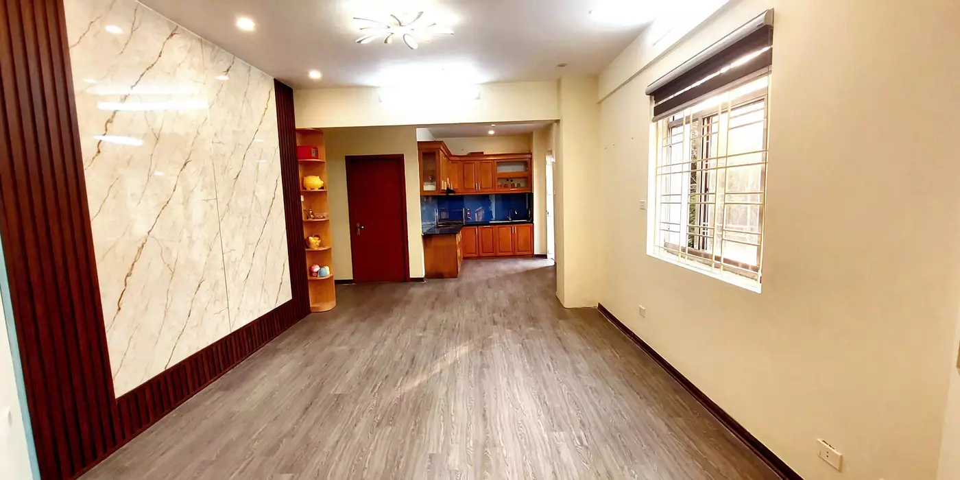 Bán căn hộ tòa Nơ 7 Khu bán Đảo Linh Đàm, Diện tích 85m2, tim tường 95m2, thiết kế 2 PN, 2 WC. Sổ