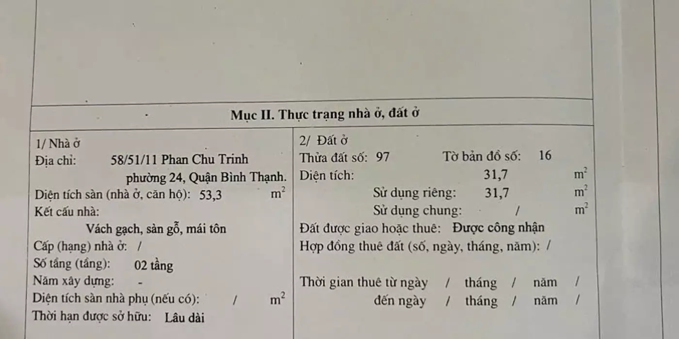 bán nhà phan chu trinh 5 lầu giá 4,9 tỉ tl