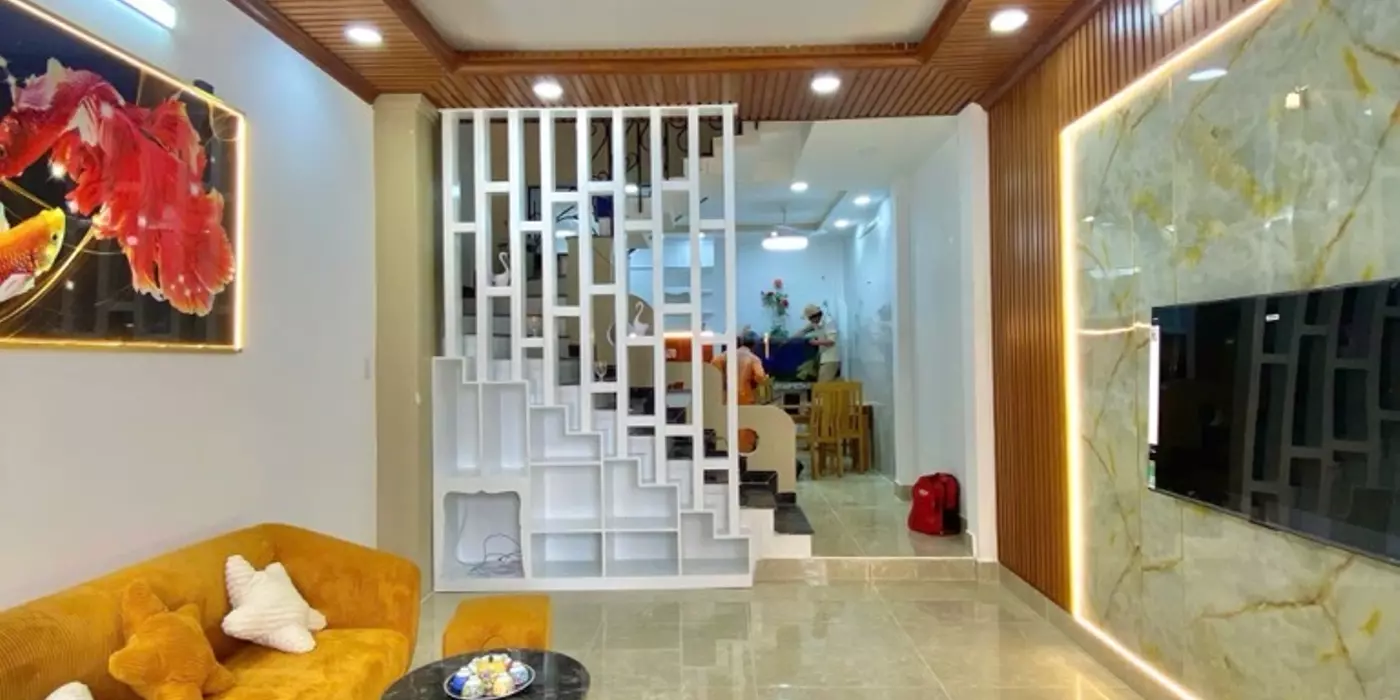 HẺM 5M, 48M2, 4 TẦNG ĐẸP, 1/ĐƯỜNG SỐ 14 NGAY LÊ VĂN QUỚI, FULL NỘI THẤT GIÁ CHỈ 6.X TỶ