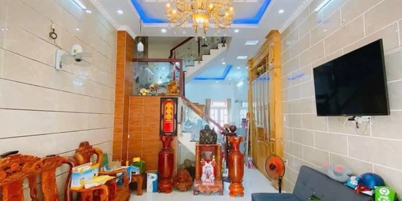 HAI MẶT HẺM 6M - HƯƠNG LỘ 2 - 56M2 - 4 TẦNG 4PN - SỔ ĐẸP HOÀN CÔNG ĐỦ - GIÁ 6.X TỶ