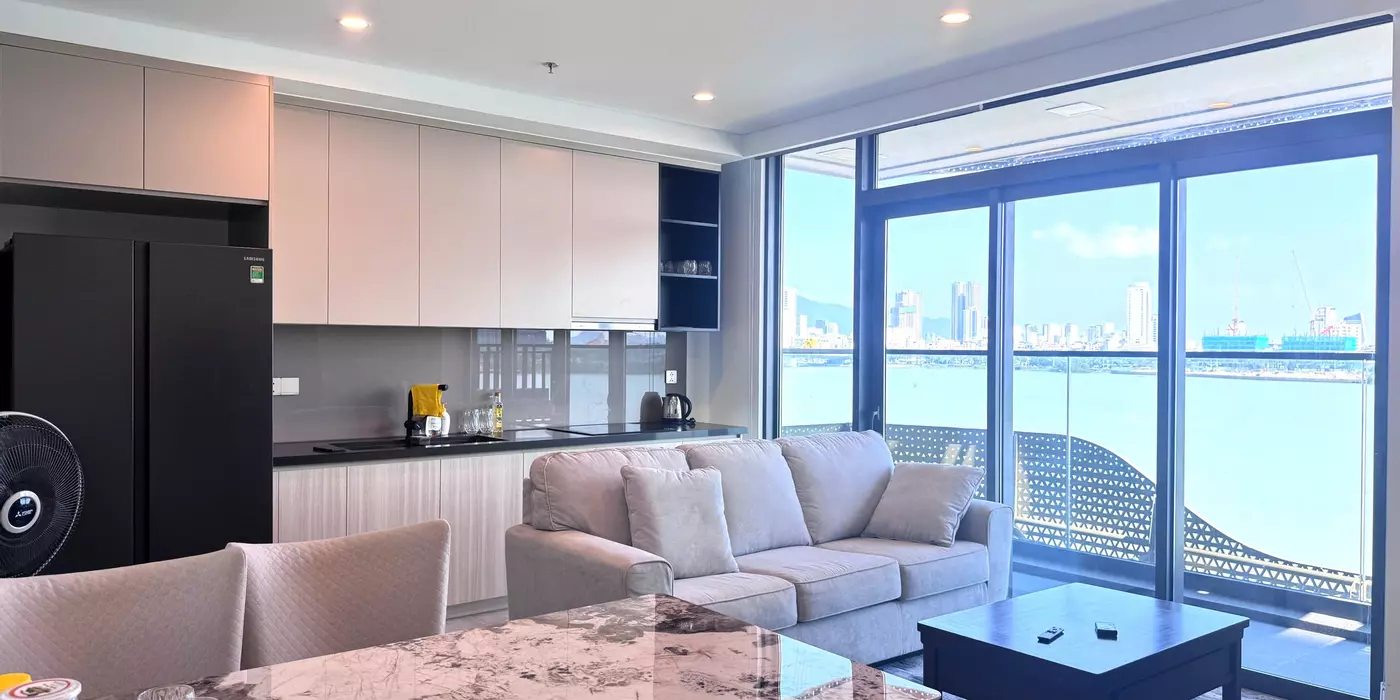 Căn hộ 2 phòng ngủ 71 m2 CH06.03 Filmore Đà Nẵng cho thuê dài hạn