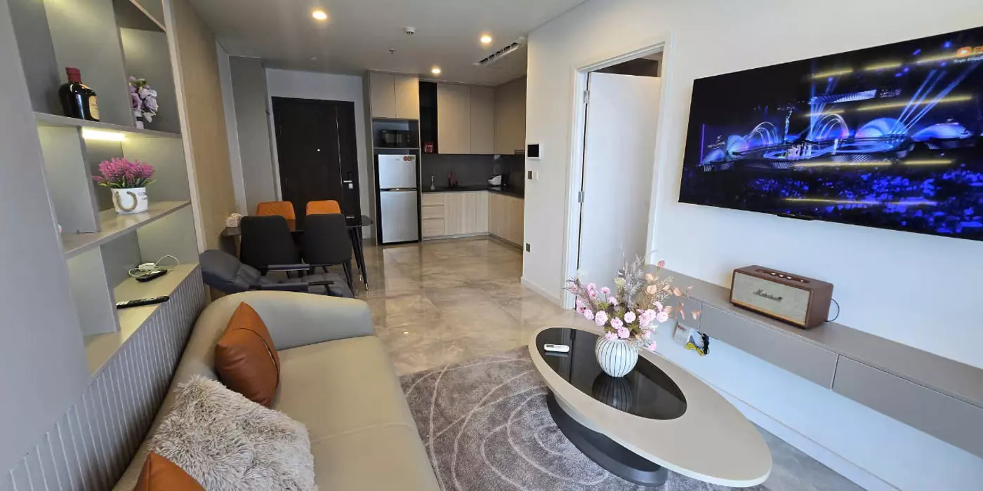 Cho thuê căn hộ 1 phòng ngủ CH10.06  tại tòa nhà Filmore Đà Nẵng.
