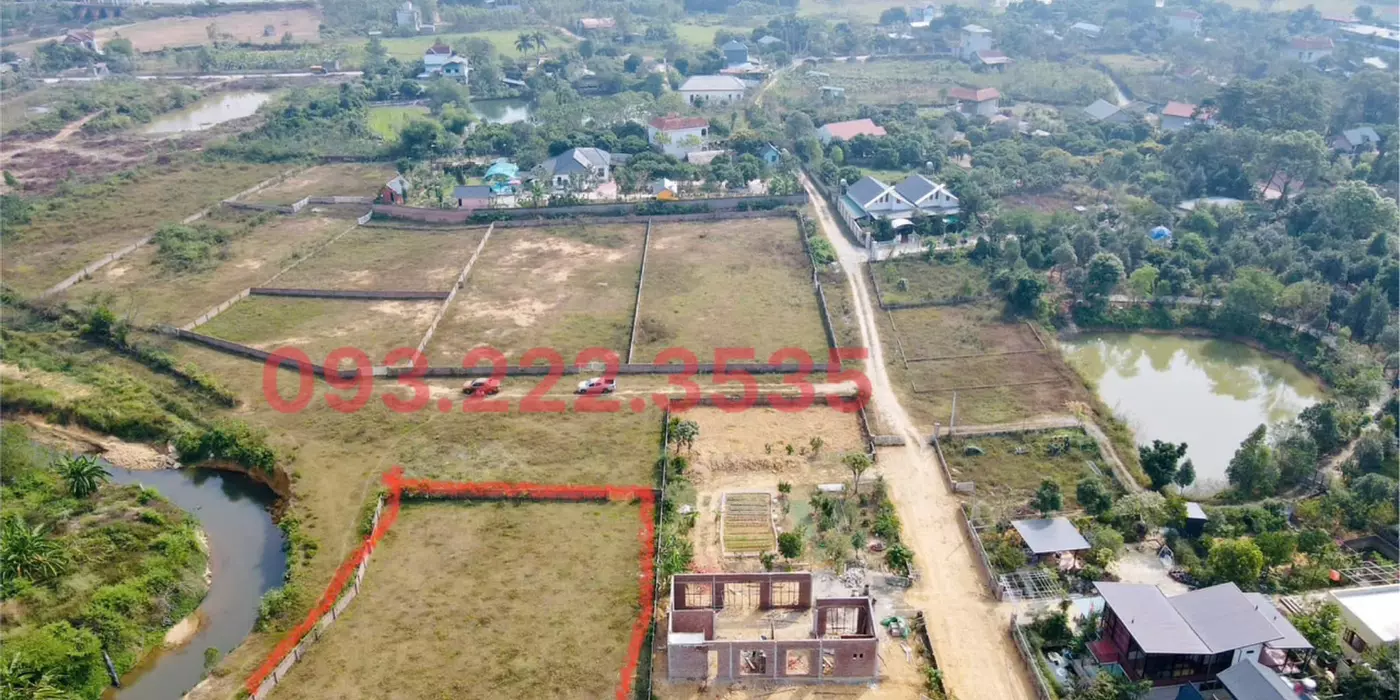 2896m2 ( 2 mặt thoáng, MT rộng 40m ) view suối tại Ngọc Thanh, Phúc Yên, Vĩnh Phúc