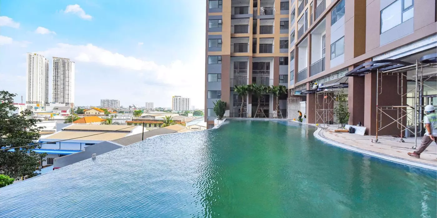 Cần bán căn 2PN view hồ bơi siêu đẹp, dự án Phú Đông Sky Garden