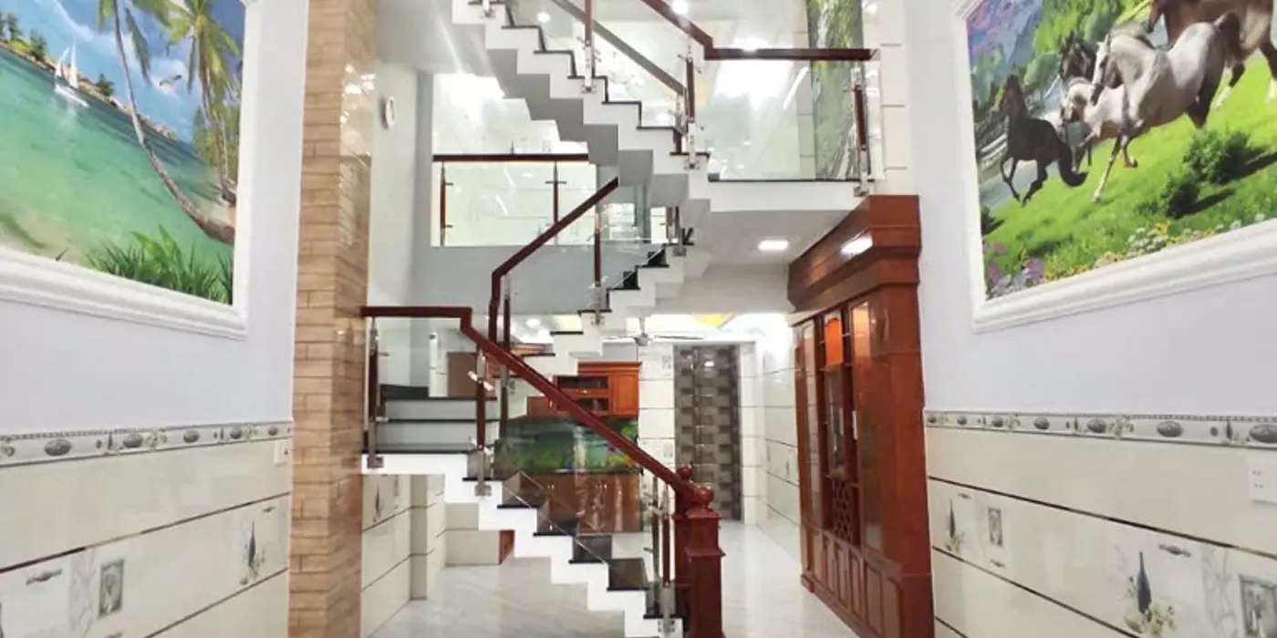 NHÀ 1/ LÊ VĂN QUỚI, 5 TẦNG 4PN, HẺM 7M SÁT MẶT TIỀN, 56M2, SỔ VUÔNG GIÁ 7.5 TỶ