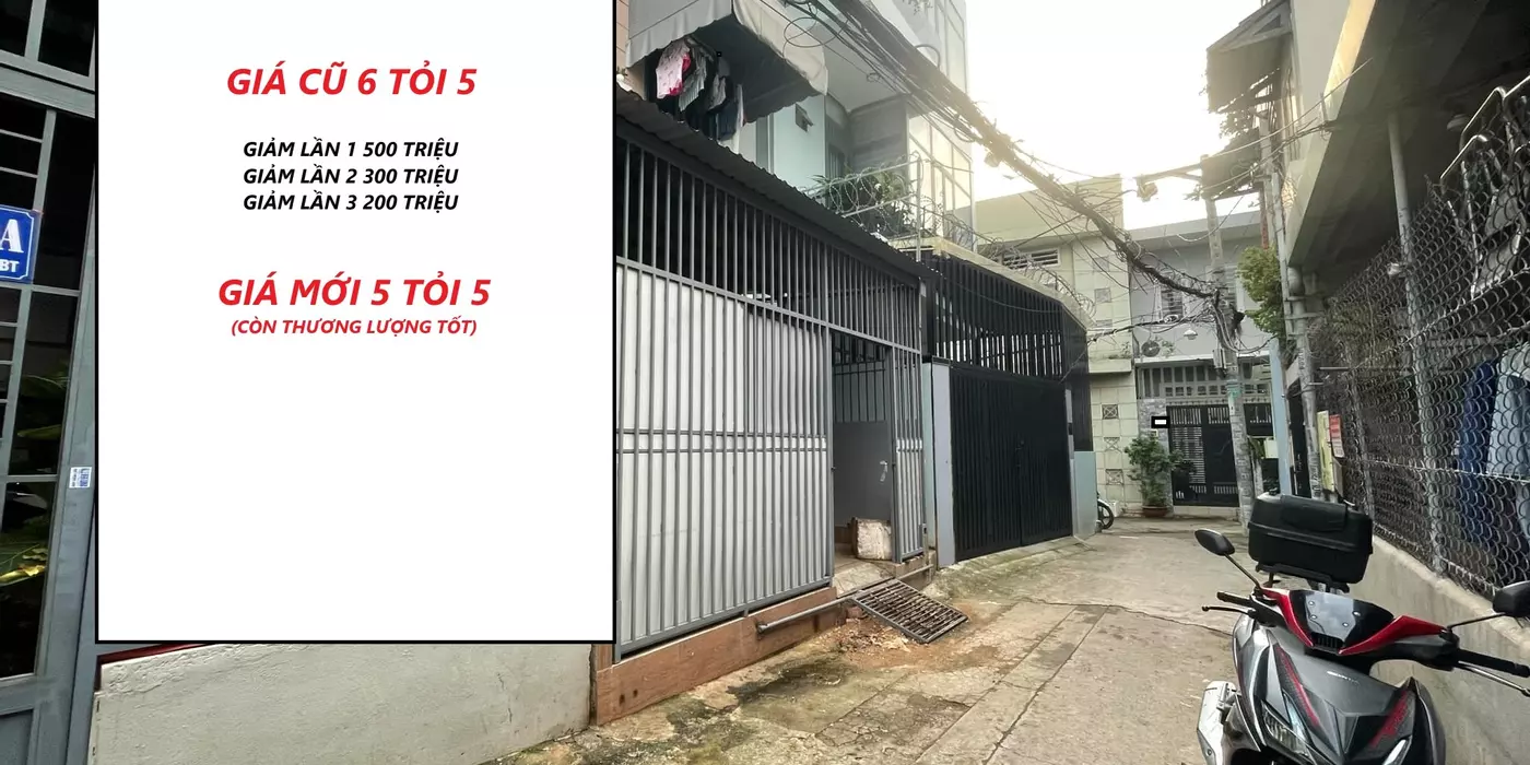 Bán nhà Phan Văn Trị - HXH - (4.7 x12)m -doanh thu 180 triệu năm