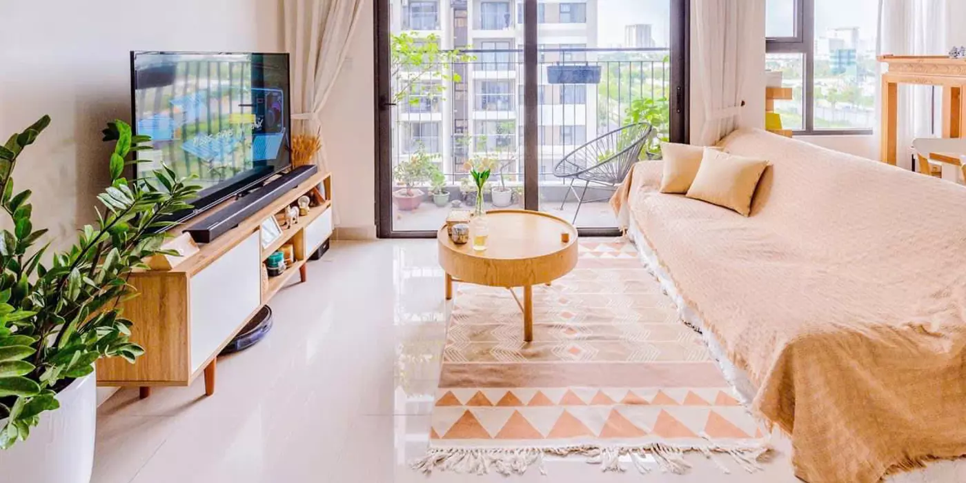 Cho thuê căn 1 PN vinhomes Smart City 6,5tr/tháng