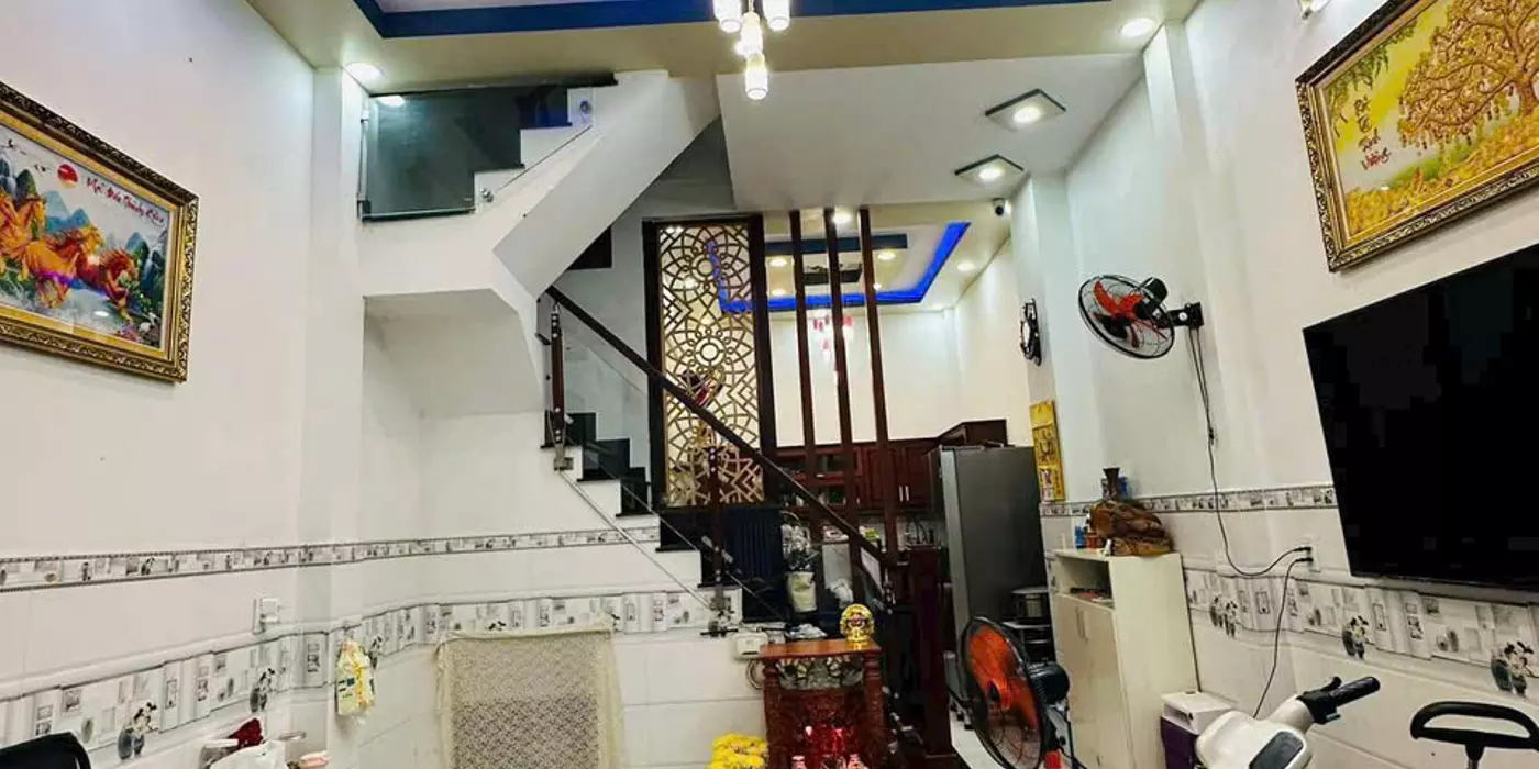 GIÁ TỐT…CÁCH HXH 1 CĂN NGAY MŨI TÀU TRƯỜNG CHINH - CỘNG HÒA, NHÀ MỚI ĐẸP GẦN 40M2 NGANG 4.1M, 3