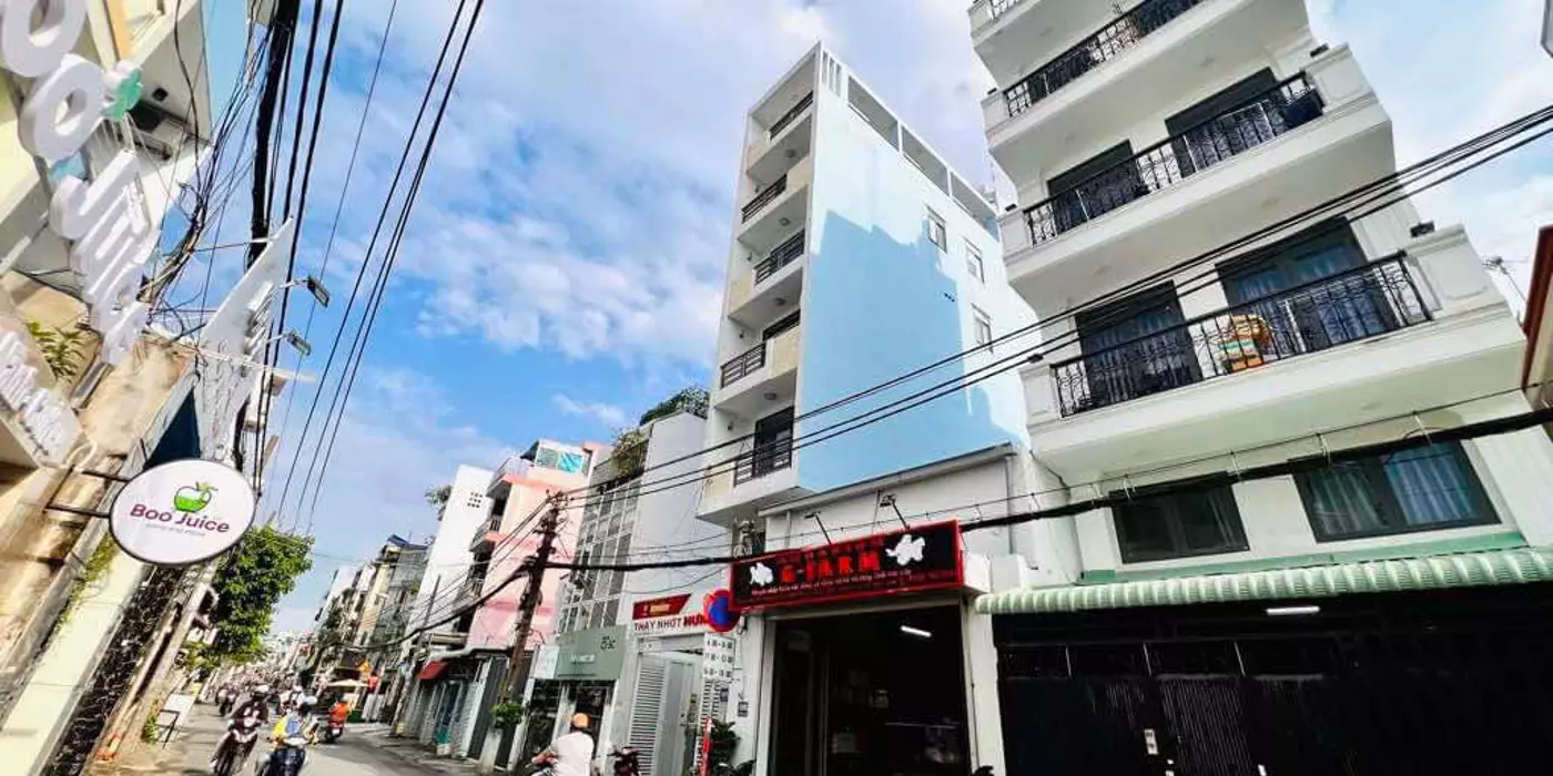 BÁN NHÀ MẶT TIỀN PHƯỜNG 5, BÌNH THẠNH - CHDV 10 PHÒNG - 6 TẦNG - 45 TR / THÁNG
