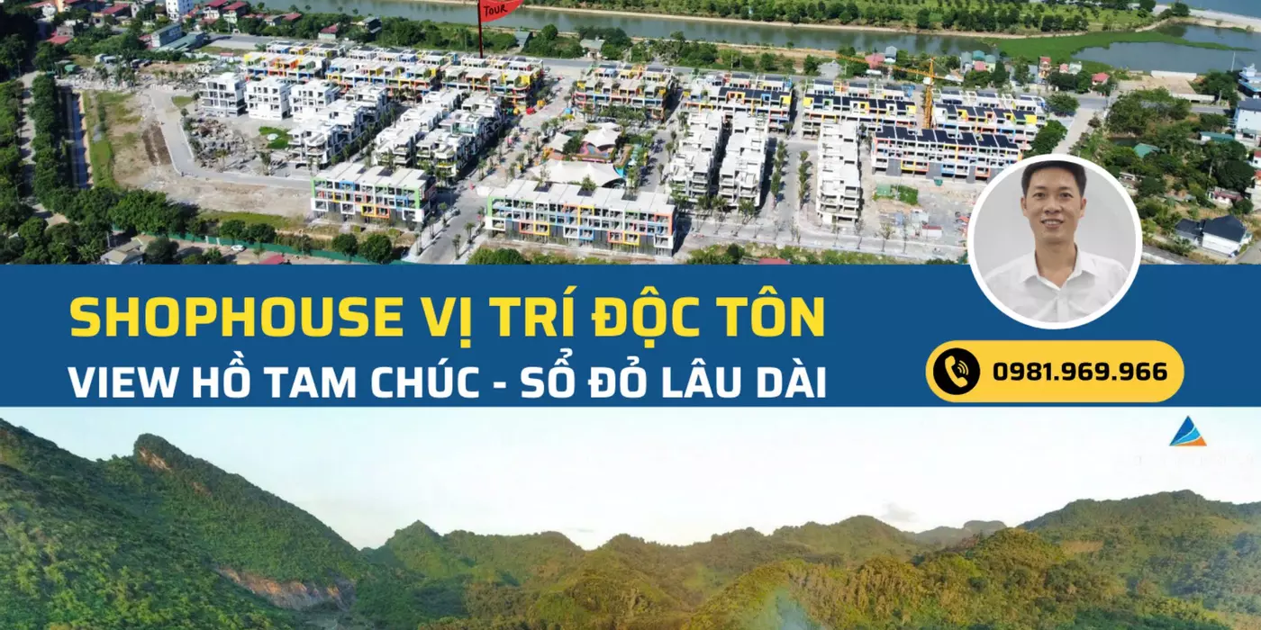 Mở bán biệt thự, shophouse dự án Flamingo Golden Hill Hà Nam cạnh khu du lịch Tam Chúc