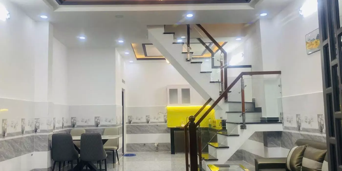 Q7 LÂM VĂN BỀN NHÀ MỚI XÁCH VALI VÀO Ở NGAY TẶNG NỘI THẤT 4.8x10M 2 MẶT TIỀN HẺM 5.xT