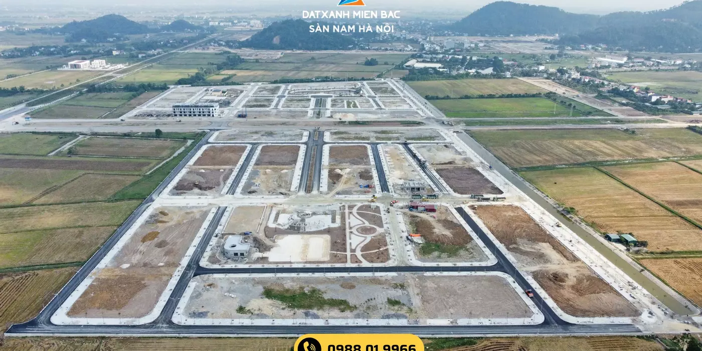Mở bán dự án đất nền phái tây khu đô thị Tân Thanh Elite City, Hà Nam, sổ đỏ lâu dài, mặt đường