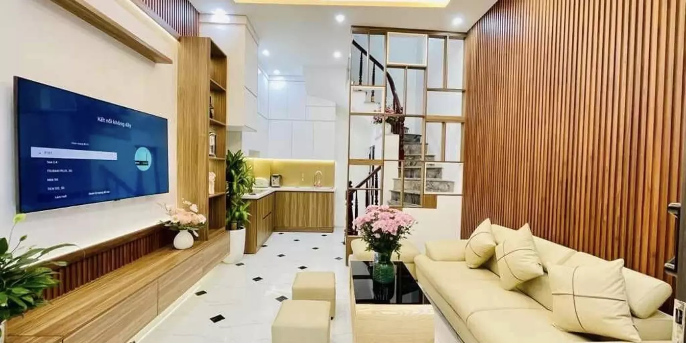 NHÀ ĐẸP YÊN SỞ NGÕ THÔNG GẦN PHỐ GẦN OTO NHÀ MỚI TINH ĐẦY ĐỦ CÔNG NĂNG 50M GẦN 7TY