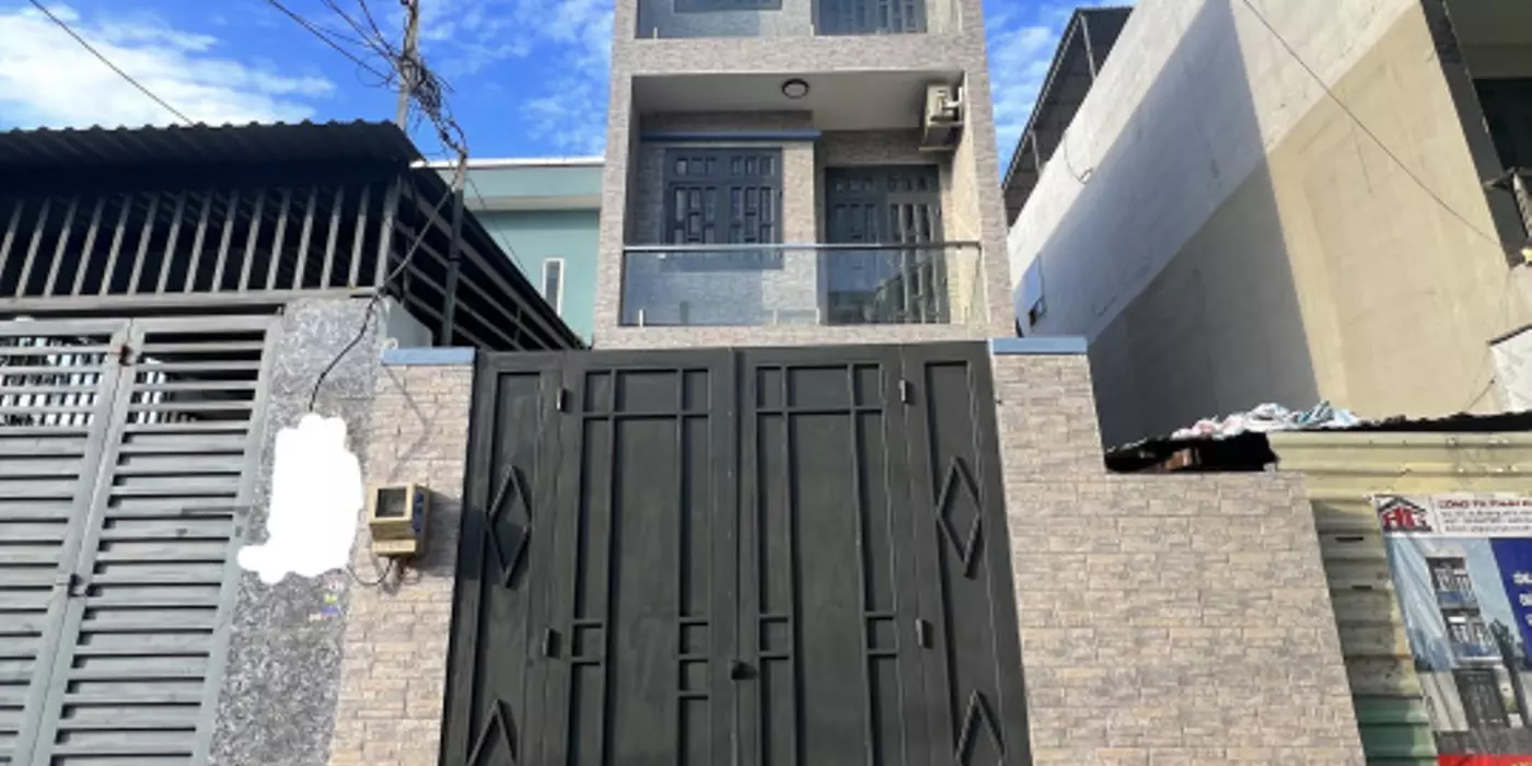 Nhà Phạm Văn Đồng Hẻm Xe Hơi, Giá 5,1 , 52m2, 3PN, 3WC, mặt tiền 4m