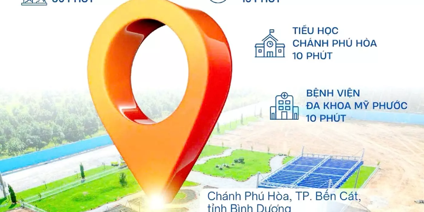 Đầu Tư Siêu Lời – Đất Nền Nhà Phố Tại Chánh Phú Hoà, TP. Bến Cát, Bình Dương.