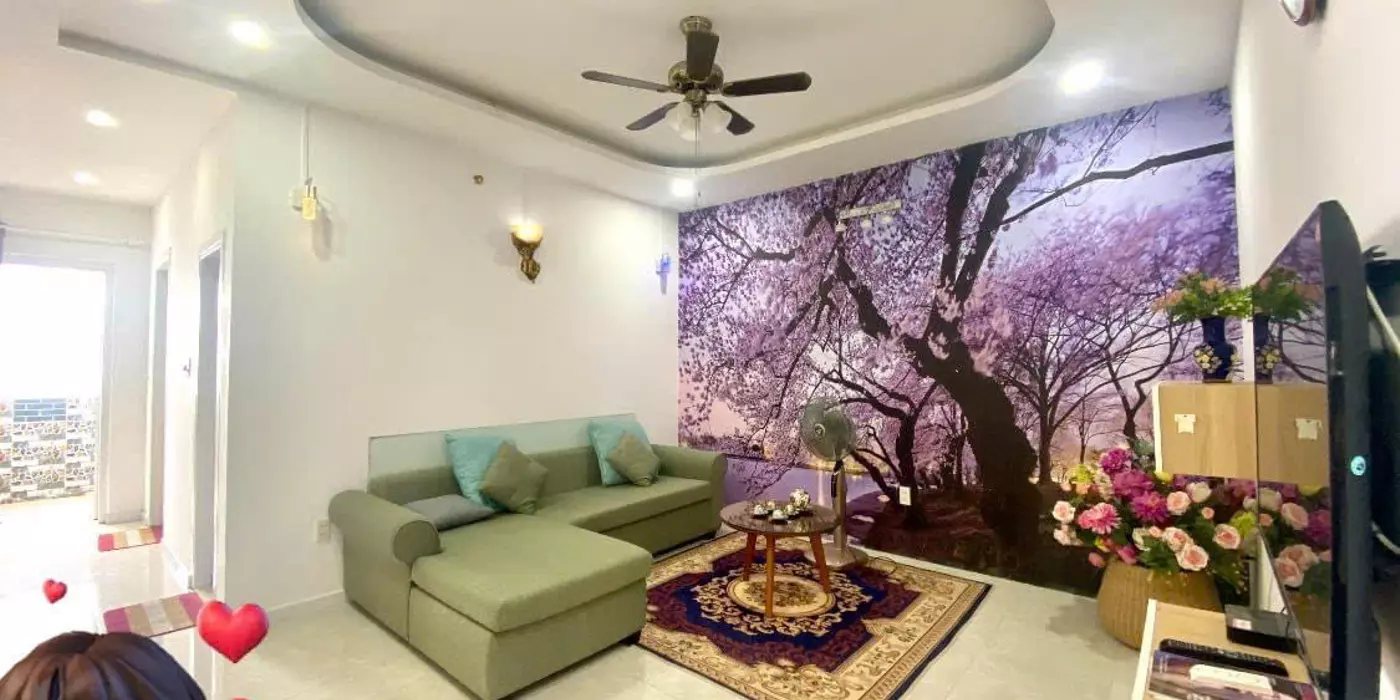 Bán căn hộ view phố biển tầng trung full nội thất tòa Mường Thanh 04 giá 2.1 tỷ