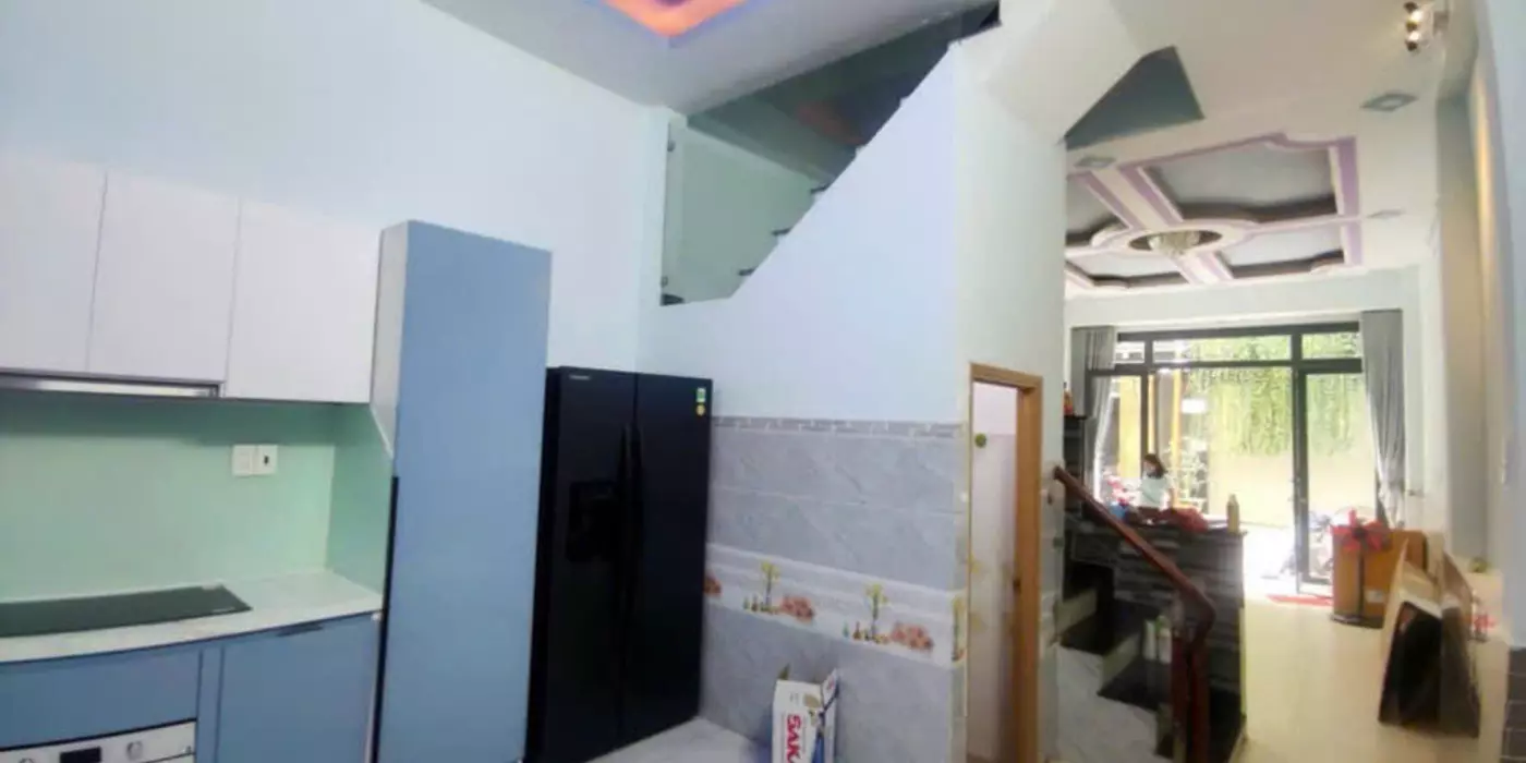 Nhà 4 tầng đường HIỆP THÀNH 13, phường Hiệp Thành, Q12, dt 50m2 (4mx12,5m) Hẻm 7m Giá 4,8Tỷ