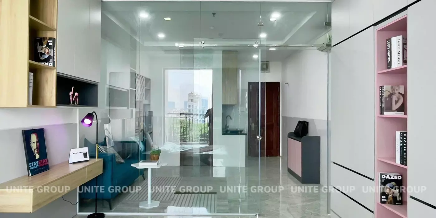 🌈 Căn hộ studio 30m2, thoáng mát, gần Lotte mart.