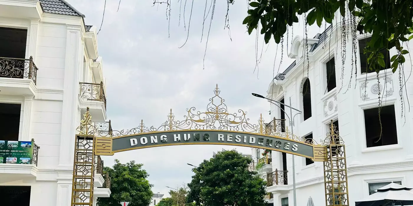 Nhà phố đẹp KDC Đông Hưng - Dĩ An, Bình Dương