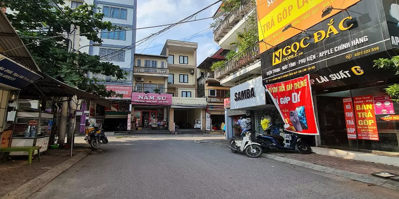 58m2 mặt phố kinh doanh Trâu Quỳ, Gia Lâm, Hà Nội. 7 tỷ x. Lh 0989894845.