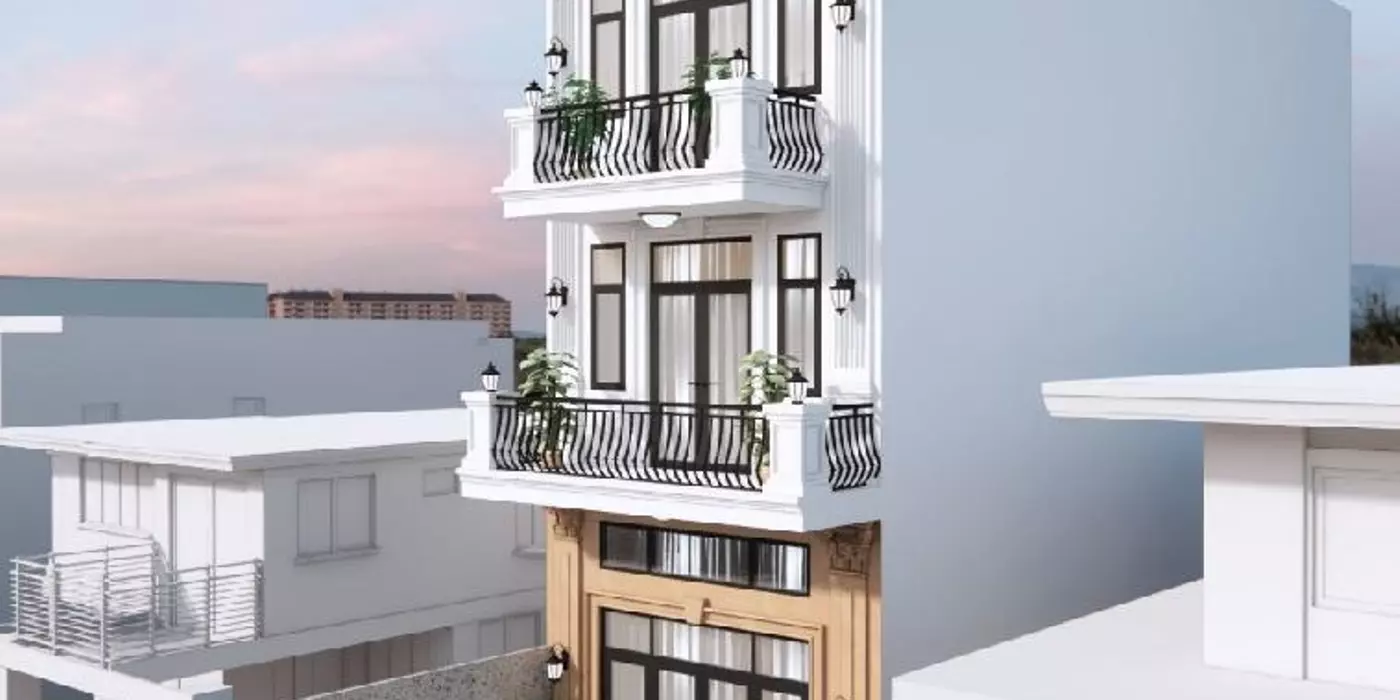 Nhà mới 3 tầng 115m2, 5 x 23.5m, hẻm xe hơi 2129, sát mặt tiền Huỳnh Tấn Phát Thị Trấn Nhà Bè, 8.3