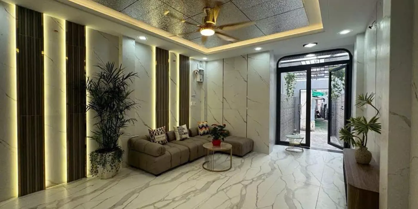 LÝ THƯỜNG KIỆT - P8 TÂN BÌNH - 50M2 4 TẦNG NHÀ ĐẸP Ở NGAY - HXH - CHỈ 5,X TỶ