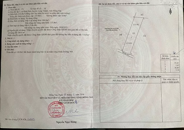Nhà Chính Chủ - Giá Tốt - Vị Trí Đẹp Tại Đường Tỉnh 769 Sân Bay Long Thành - Xã Bình Sơn, Huyện
