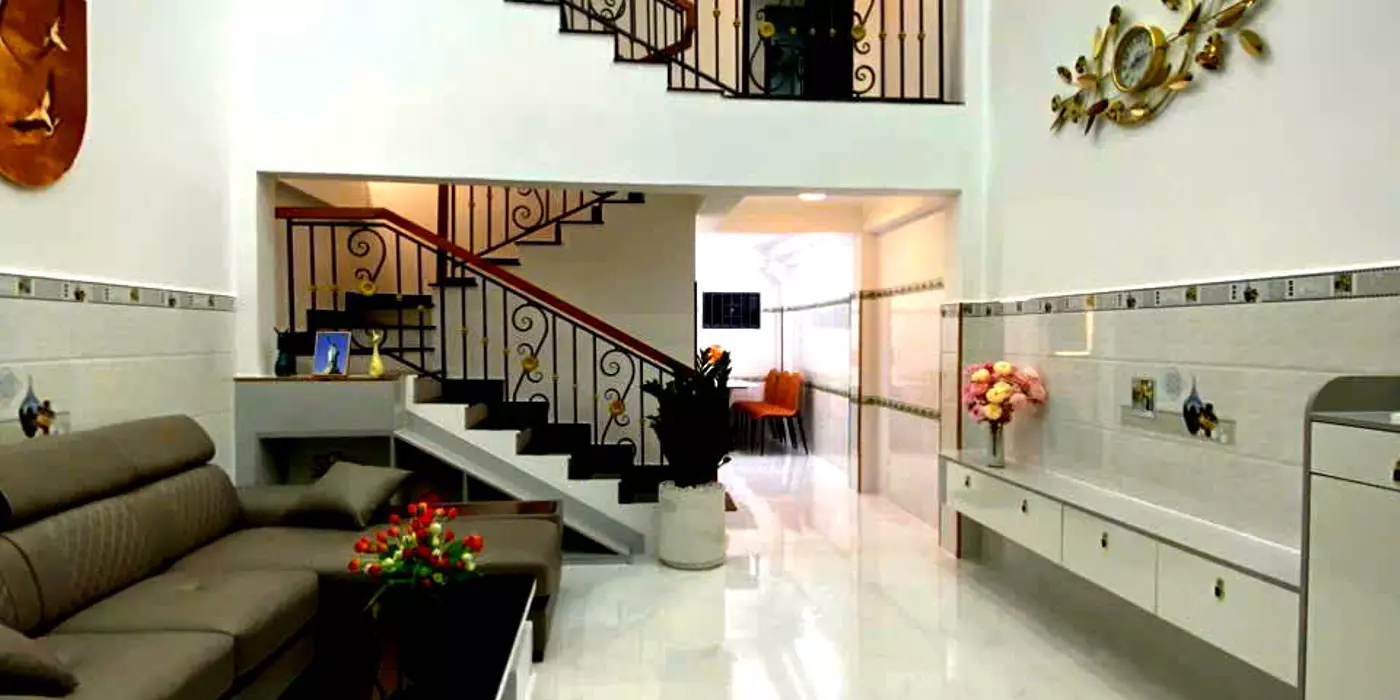 Bán nhà ở đẹp, hẻm Nguyễn Bỉnh Khiêm ,Gò Vấp, 54m2x3 tầng, 6.45 tỷ, nở hậu tài lộc