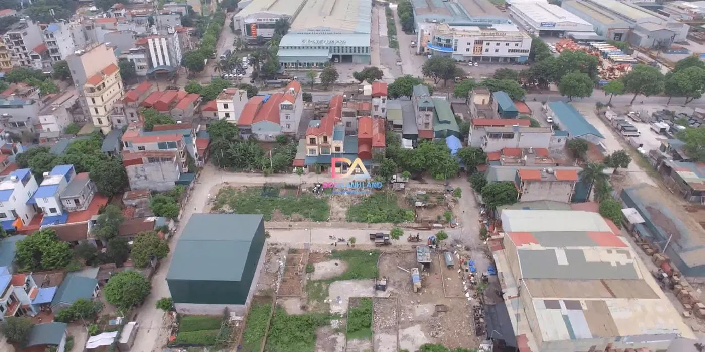 Bán đất đấu giá X5 Du Nội, xã Mai Lâm, Đông Anh lô góc  95,5m2 gần Vinhomes Cổ Loa