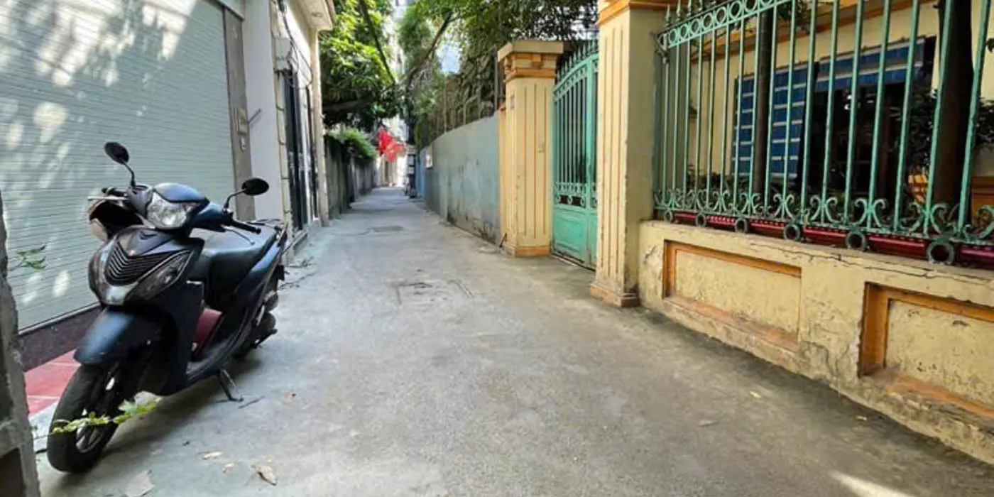 Nhà TÂY HỒ 68m2 x mặt tiền 4.1M, ngõ thông thoáng.