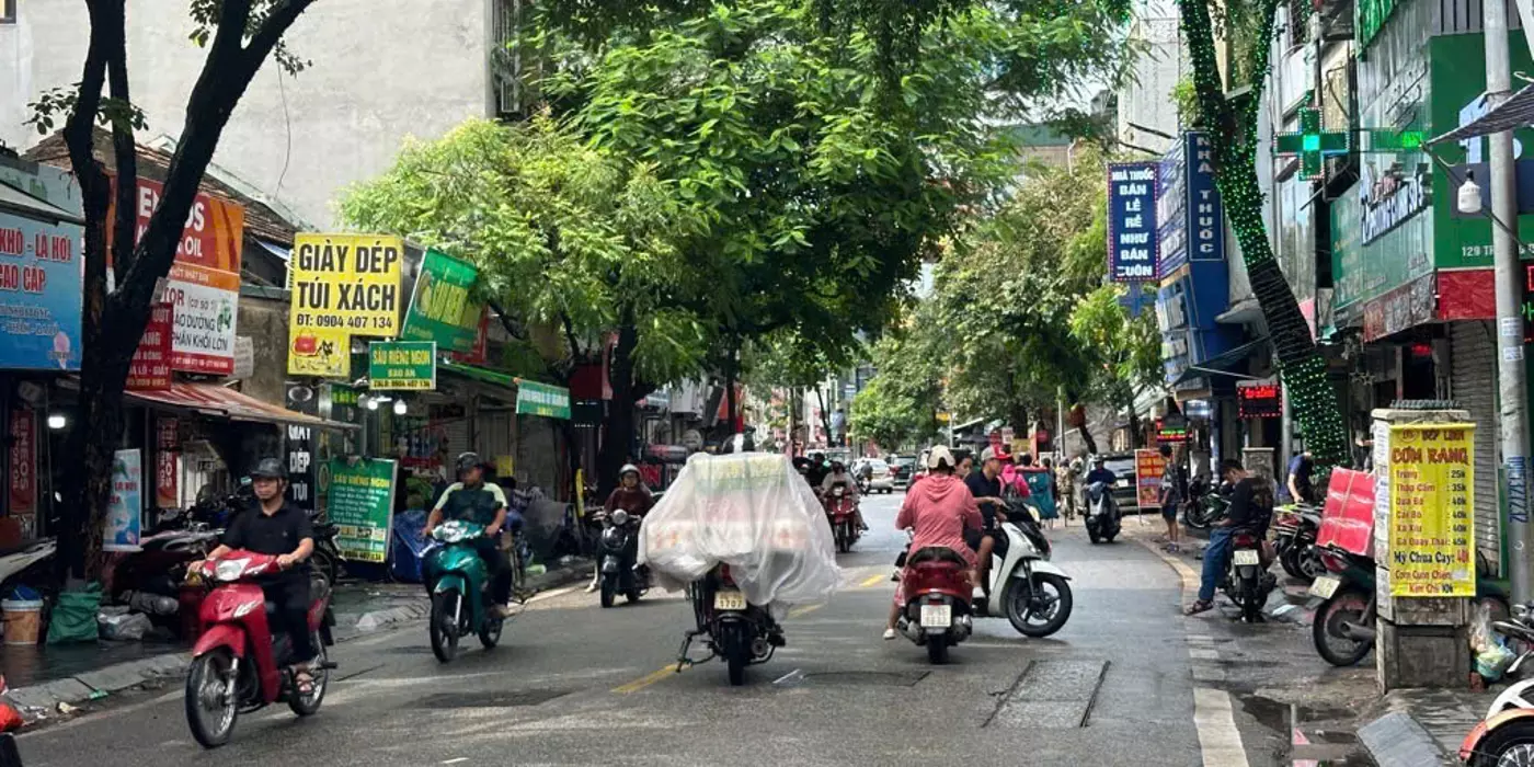 Bán đất mặt phố tương mai siêu to 200M hai bà trưng
