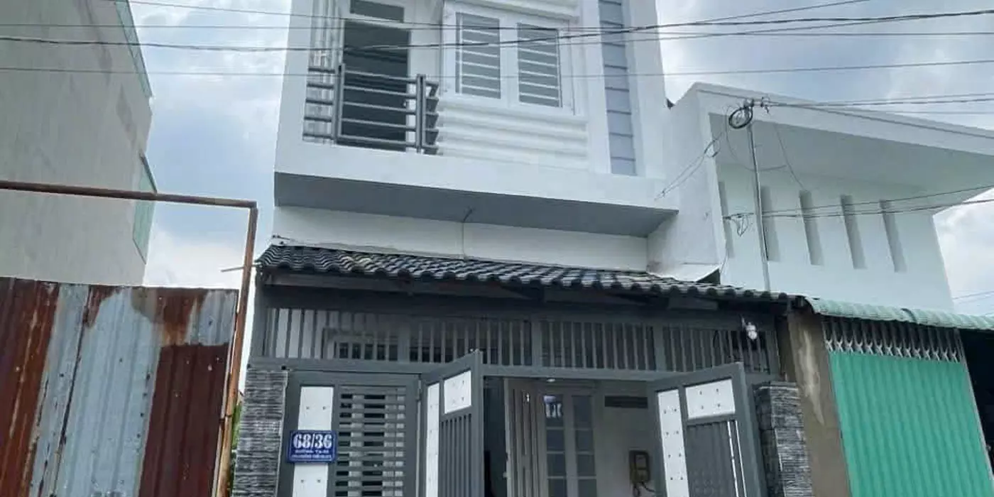 Nhà 4 tấm, 4PN (4x15) Mặt Tiền đường Thới An 20, Quận 12 giá rẻ 5.6 tỷ
