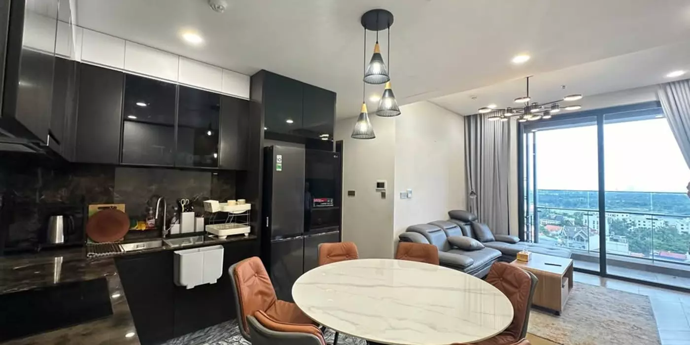 Cho thuê căn hộ Lumiere Riverside 3PN 93m², Full Nội thất, Tầng cao View đẹp, giá 40 tr/th